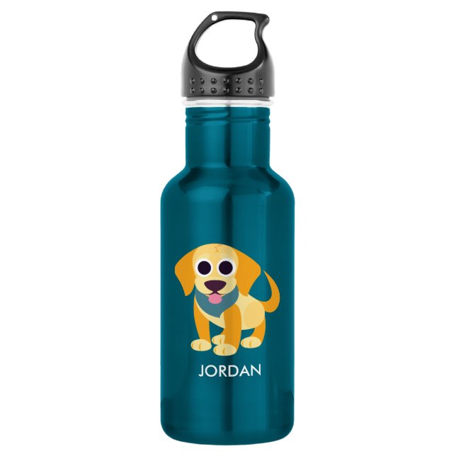 Bo the Dog 532 Ml Water Bottle (Front)
