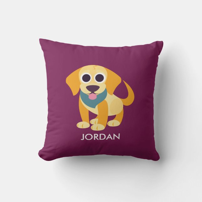 Bo the Dog Cushion (Front)