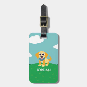 Bo the Dog Luggage Tag
