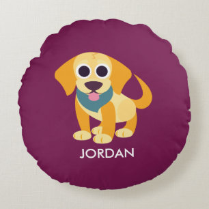 Bo the Dog Round Cushion