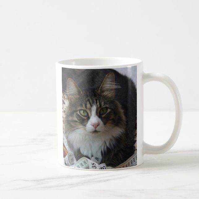 Boa Cat Coffee Mug (Right)