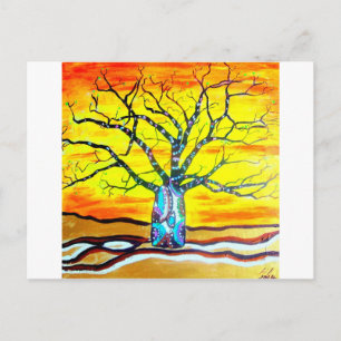 Boab Gold Postcard