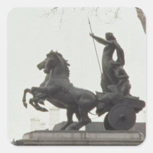 Boadicea, 1902 square sticker