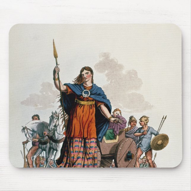 Boadicea, Queen of the Iceni Mouse Pad (Front)