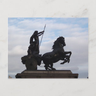 Boadicea Statue Postcard