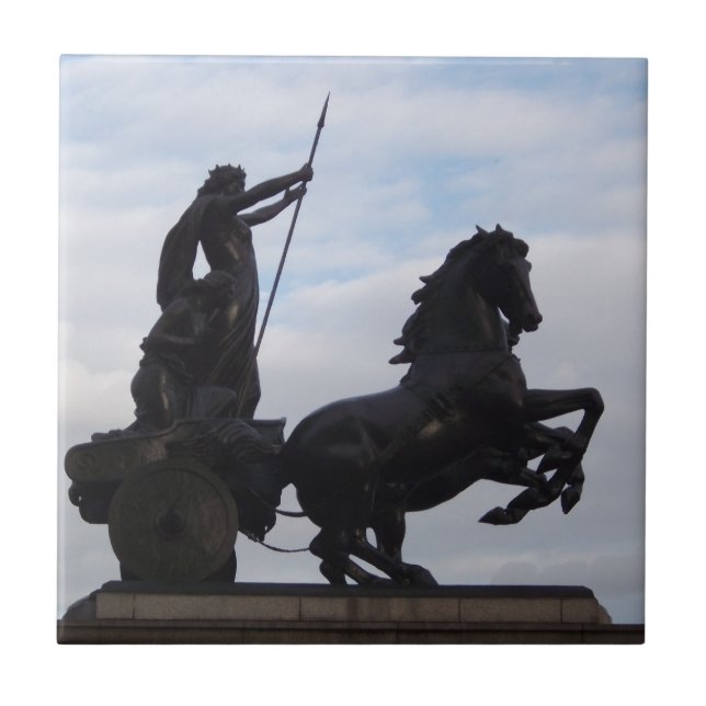 Boadicea Statue Tile (Front)