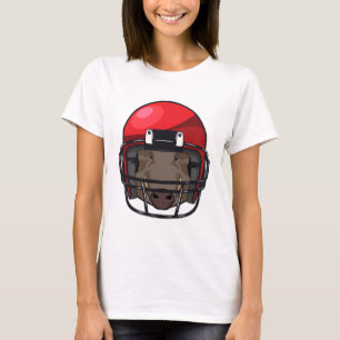 Boar at Football Sports T-Shirt