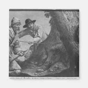 Boar hunt magnet