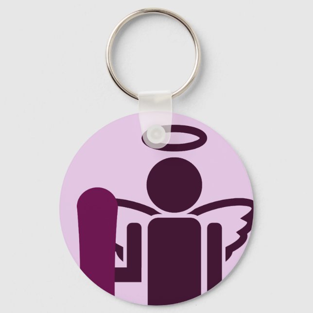 board angel. key ring (Front)