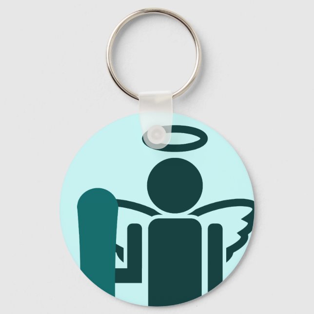 board angel. key ring (Front)