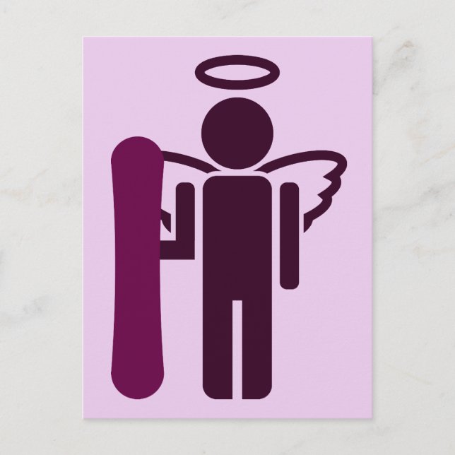 board angel. postcard (Front)