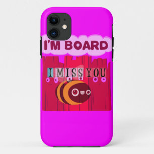 Board Bee Art Print iPhone 11 Case