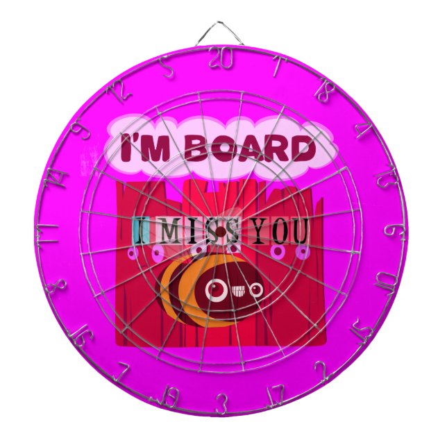 Board Bee Art Print Dartboard (Front)