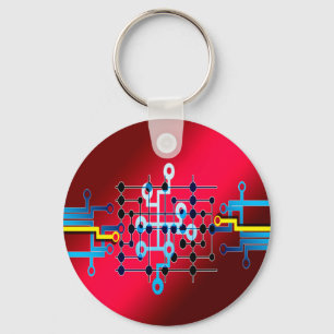 board circuits trace control cente key ring