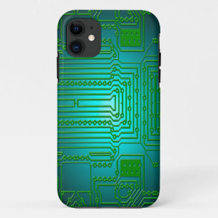 board conductors circuits iPhone 11 case