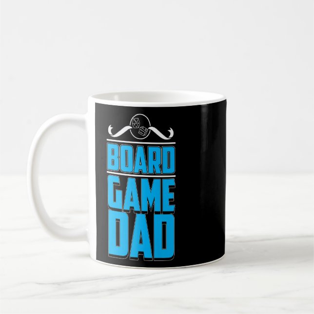 Board Game Dad  Coffee Mug (Left)