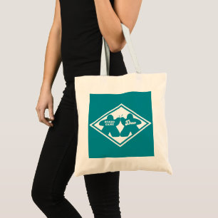 Board Game Duo White Frame Basic Tote Bag