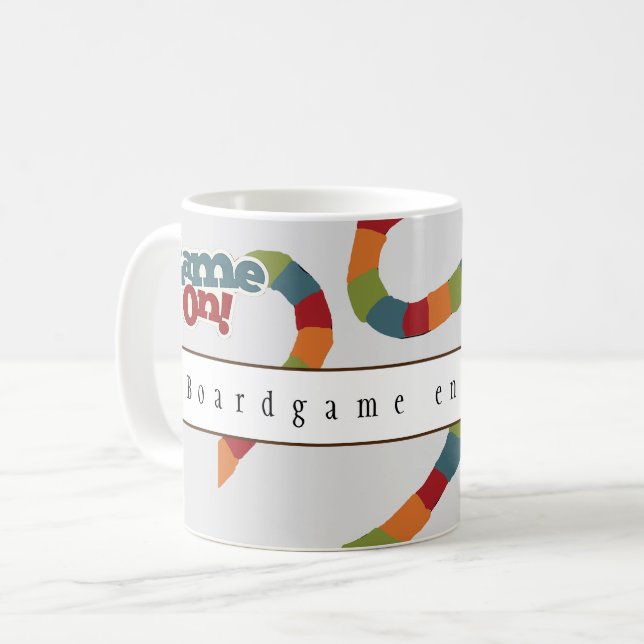 Board Game enthusiast,  board game lover, Coffee Mug (Front Left)