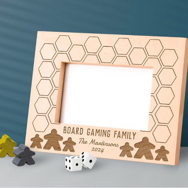 Board Game Family Photo  Etched Frames (Creator Uploaded)