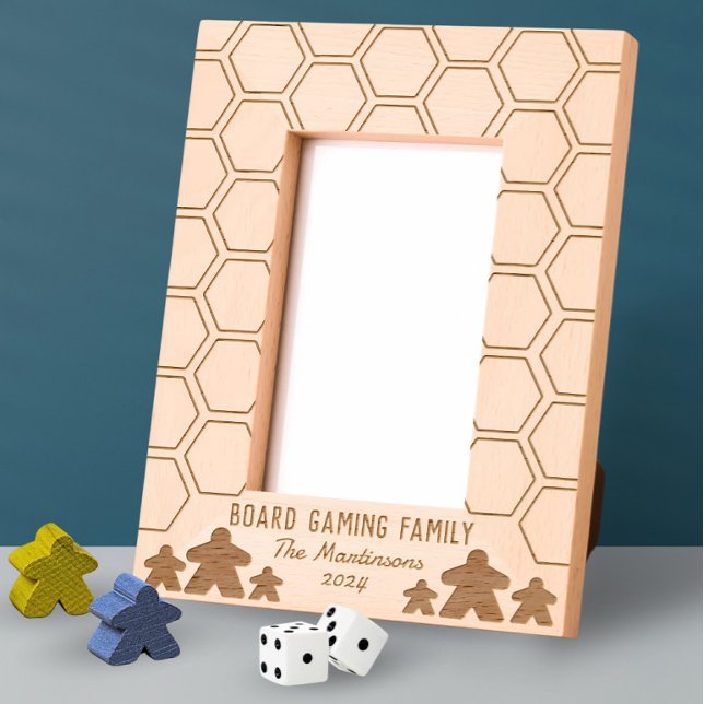 Board Game Family Photo  Etched Frames (Creator Uploaded)