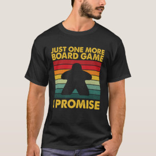 Board Game For Men Women Board Gamer Meeple T-Shirt
