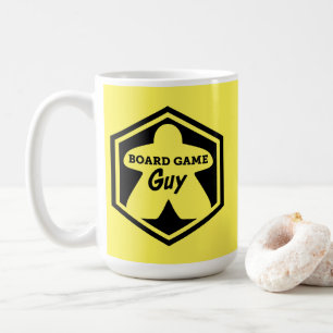 Board Game Guy Black Frame Mug