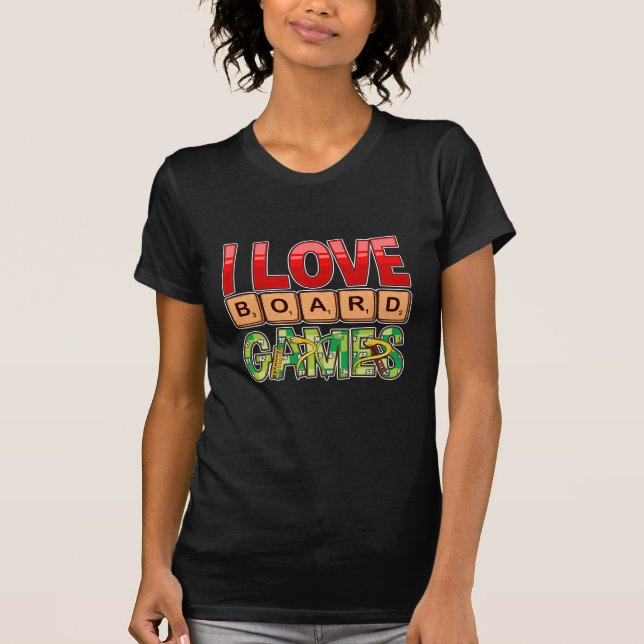 Board Game Lover Strategy Table Gambling T-Shirt (Front)
