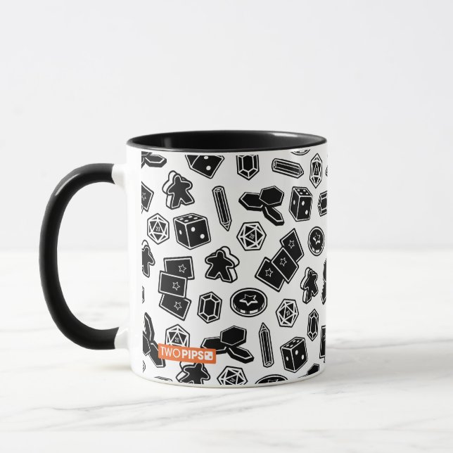 Board Game Pattern Mug (Left)