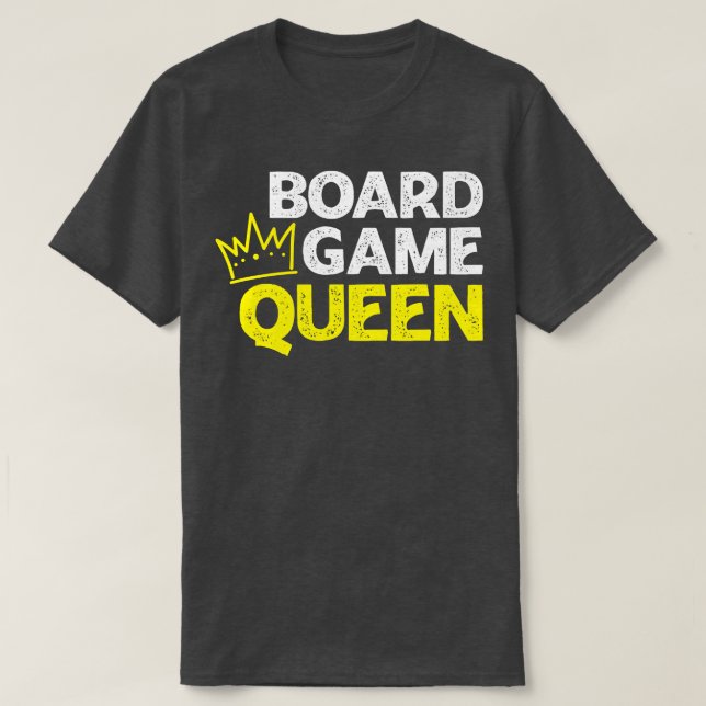 Board Game Queen T-Shirt (Design Front)