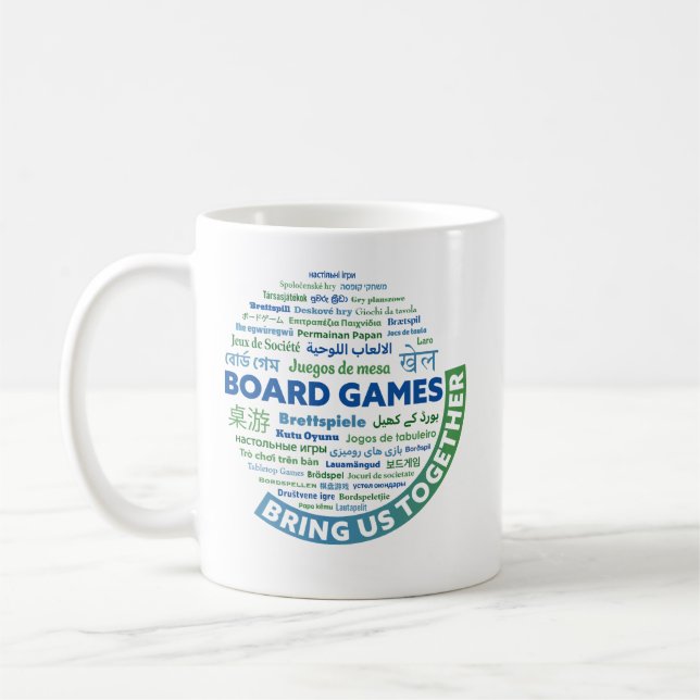 Board Games Bring Us Together Mug (Left)