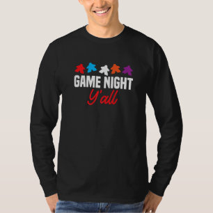 Board Games Game Night Y'All T-Shirt