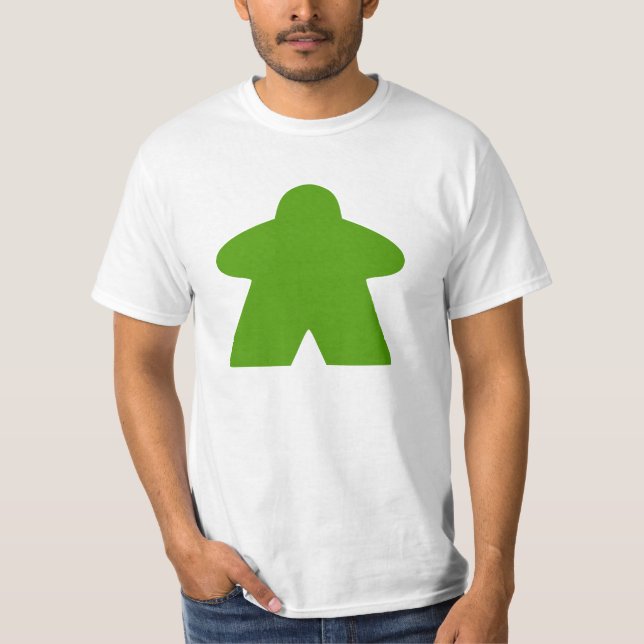 Board Games - Green Meeple Baby T-Shirt (Front)