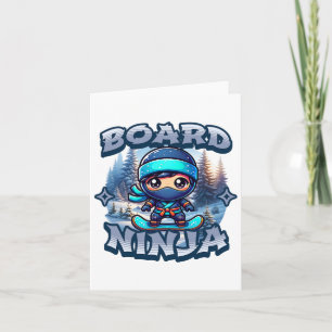 Board Ninja Snowboard Ninja Snow Rider Snowboardin Card