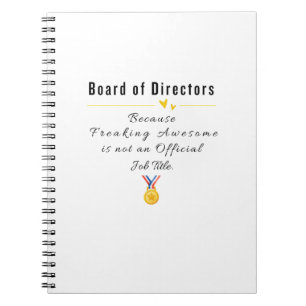 Board of Directors  Notebook