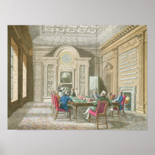 Board Room of The Admiralty, 1808 Poster