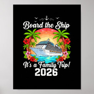 Board The Ship It's A Family Trip 2026 Group Match Poster