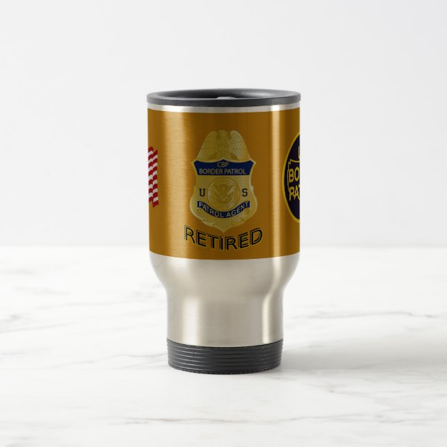 Boarder Patrol Agent Retired Mug (Center)