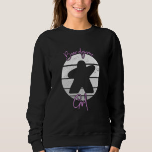 Boardgame Girl Board Game Board Games Board Gamer Sweatshirt