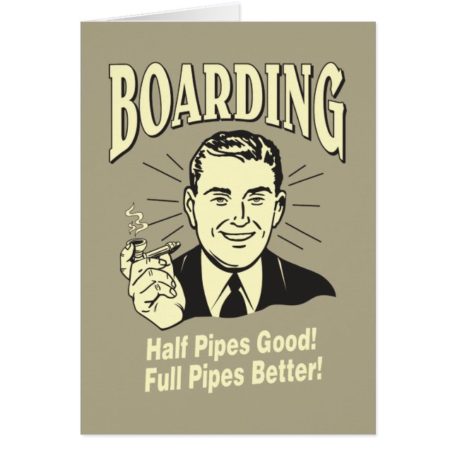 Boarding:Half Pipe's Good Full Better (Front)