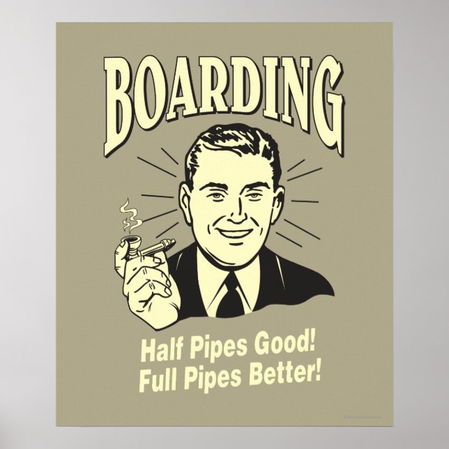 Boarding:Half Pipe's Good Full Better Poster (Front)