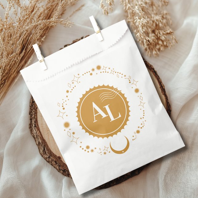 Boarding Pass Cosmic Wedding Destination Favour Bag (Creator Uploaded)