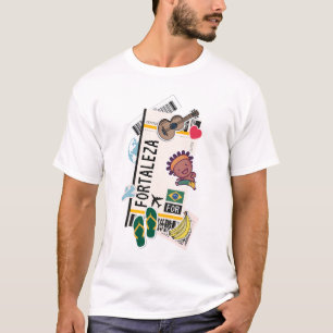 BOARDING PASS FORTALEZA BRAZIL T-Shirt