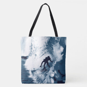 Boarding Trybe Tube, Hawaiian Surfer Beach Bag