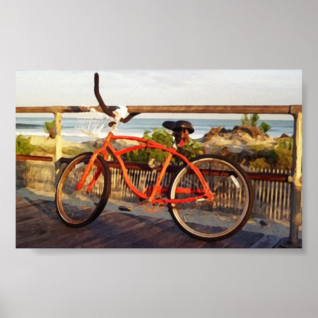 Boardwalk Bike Poster (Front)