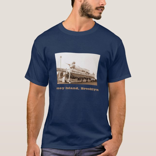 Boardwalk Food Stand Adult T-shirt (Front)