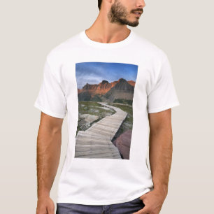 Boardwalk in Waterton Glacier International T-Shirt