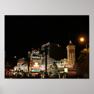 Boardwalk Las Vegas Poster Print