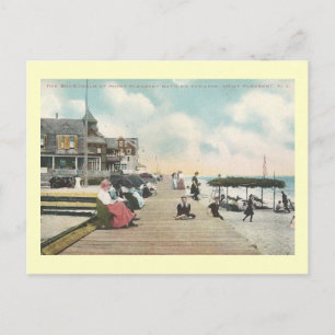 Boardwalk, Point Pleasant, New Jersey Vintage Postcard