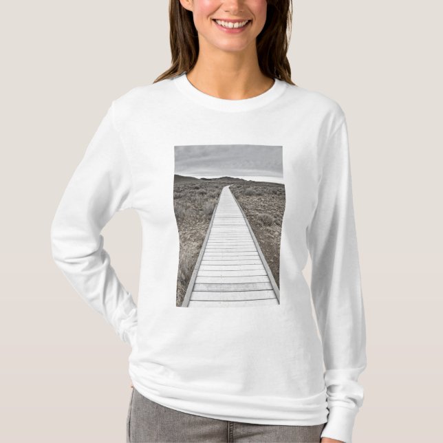 Boardwalk through the desert T-Shirt (Front)