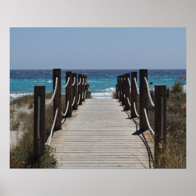 Boardwalk to the Beach Poster (Front)